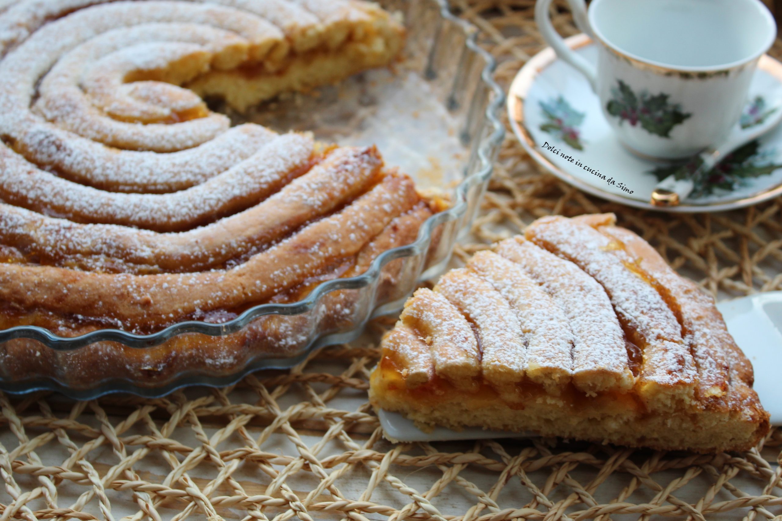 CROSTATA morbida alla marmellata di arancia - Dolci note in cucina da Simo