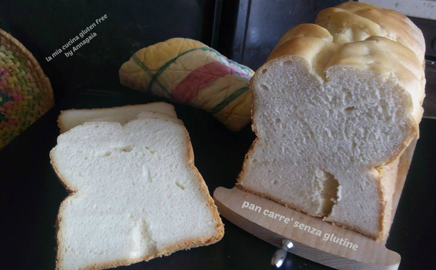 pan carré senza glutine