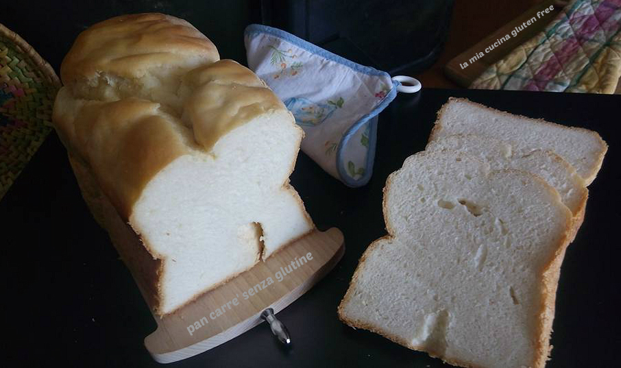 pan carré senza glutine