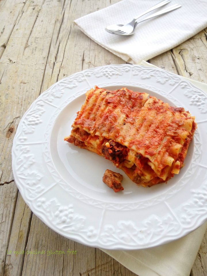 lasagna napoletana senza glutine