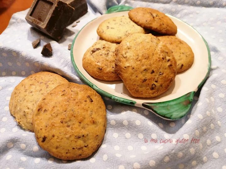 cookies senza glutine americani con gocce