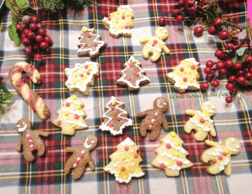Biscotti di Natale con ghiaccia reale senza glutine