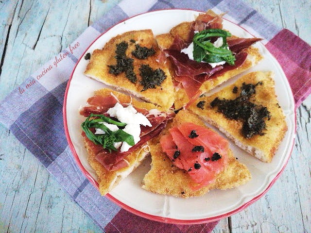 cotoletta di pizza senza glutine