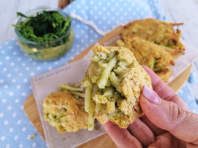 Le frittatine napoletane con crema di broccoli senza glutine