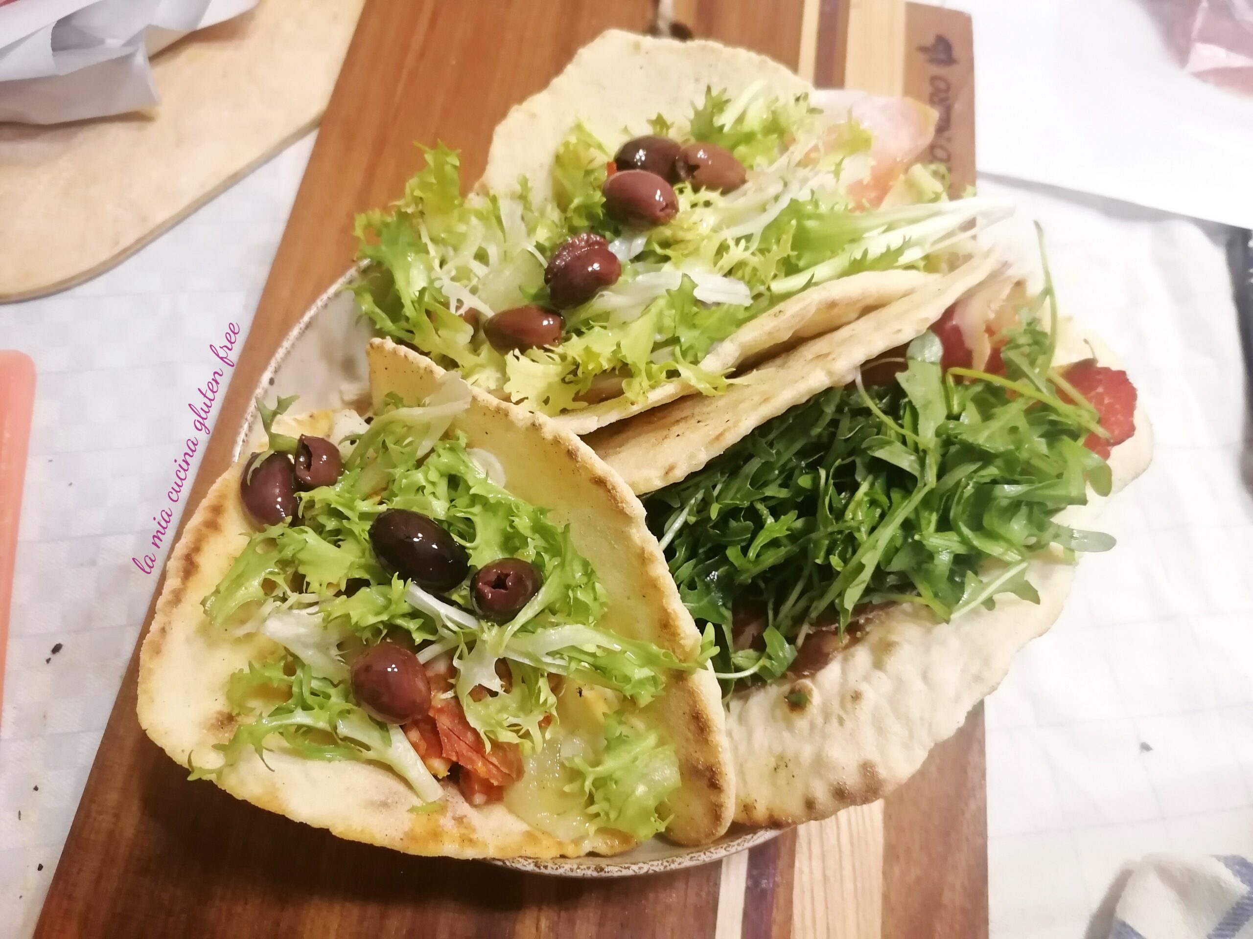 piadina senza glutine facilissima