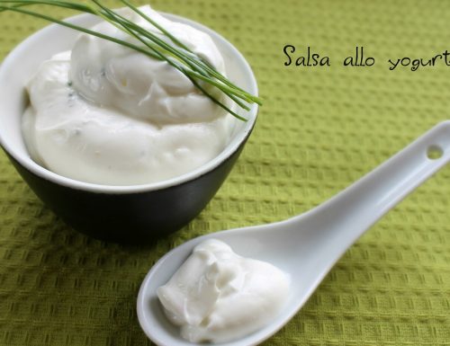 Salsa allo yogurt facile e cremosa