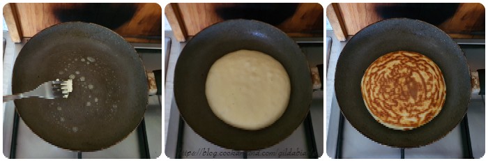 pancakes salati al parmigiano