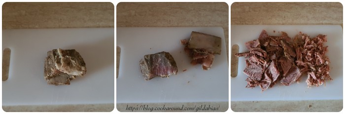 carne in gelatina - come riciclare il bollito