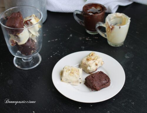 Bon bon gelato cioccolato e banana