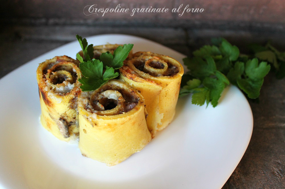 crespoline gratinate al forno