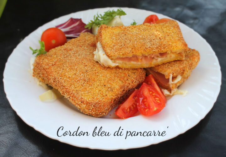 cordon bleu di pancarrè cotti al forno