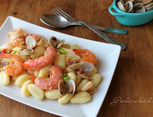 Gnocchi ai frutti di mare