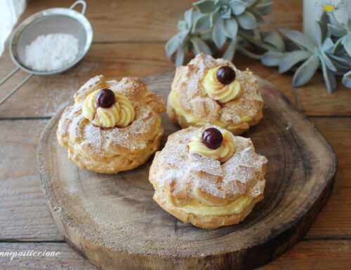 Zeppole di San Giuseppe al forno