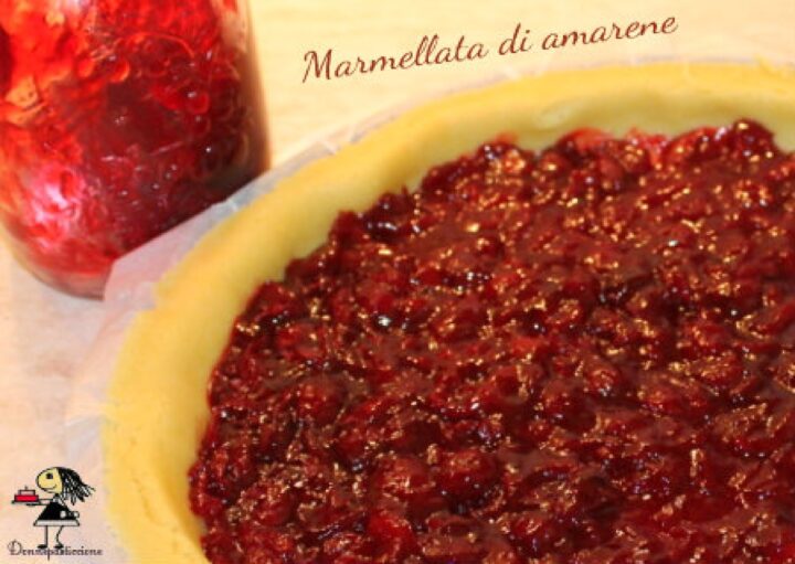 confettura di amarene fatta in casa