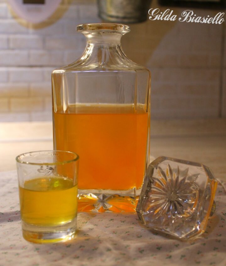 arancello - liquore all'arancia fatto in casa