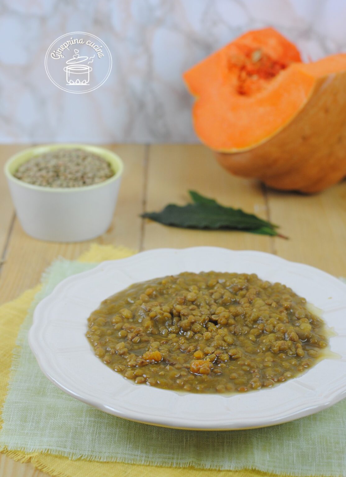 Zuppa Di Lenticchie Rosse E Zucca Con Il Bimby Gineprina Cucina