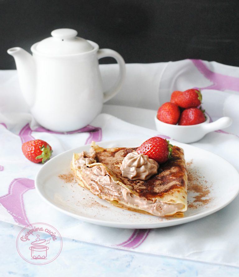 Crepes Con Crema Al Mascarpone - Gineprina Cucina