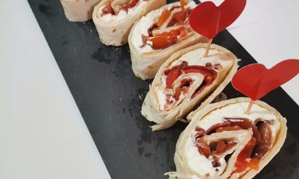 piadine finger food ideali per san valentino