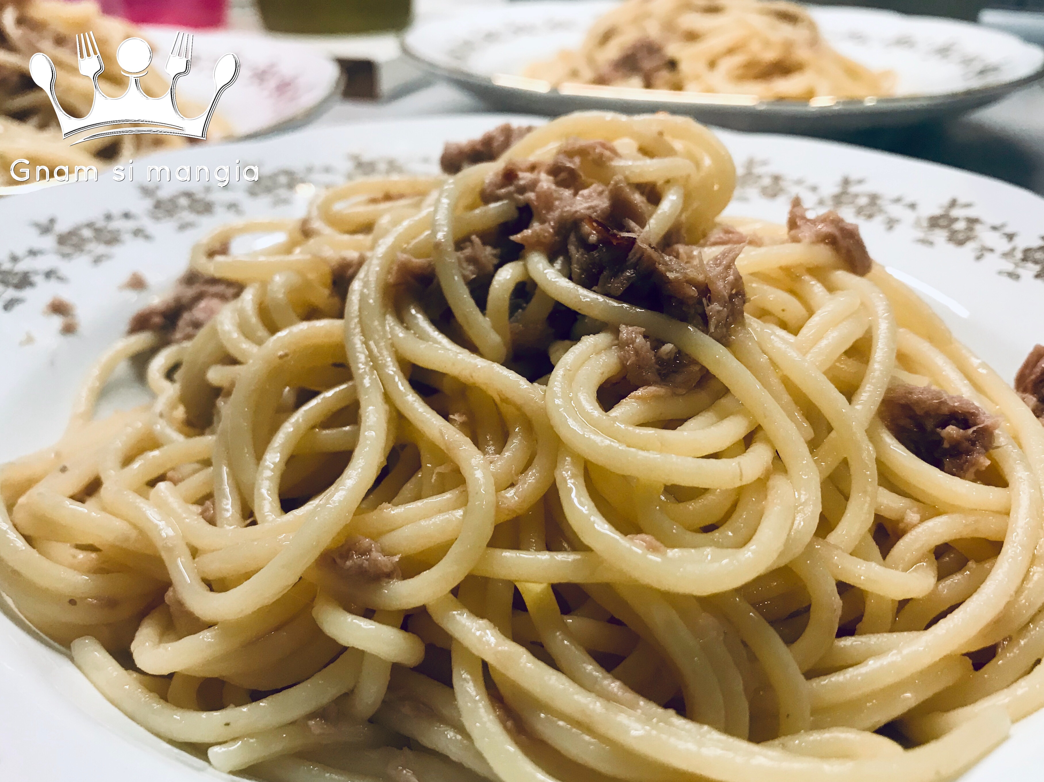 spaghetti tonno e alici