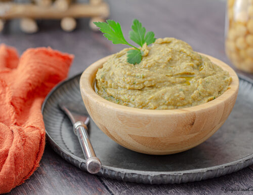 Hummus ceci e carciofi