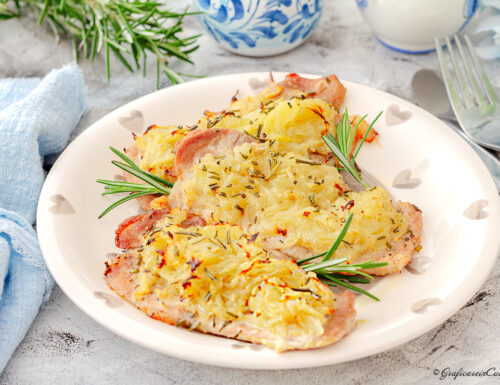 Fettine di lonza al forno con patate