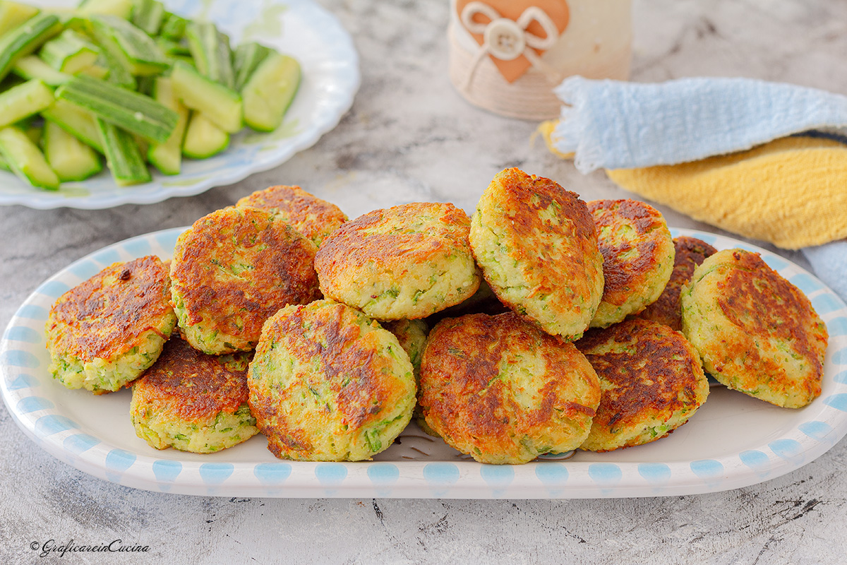 Polpette zucchine e ricotta