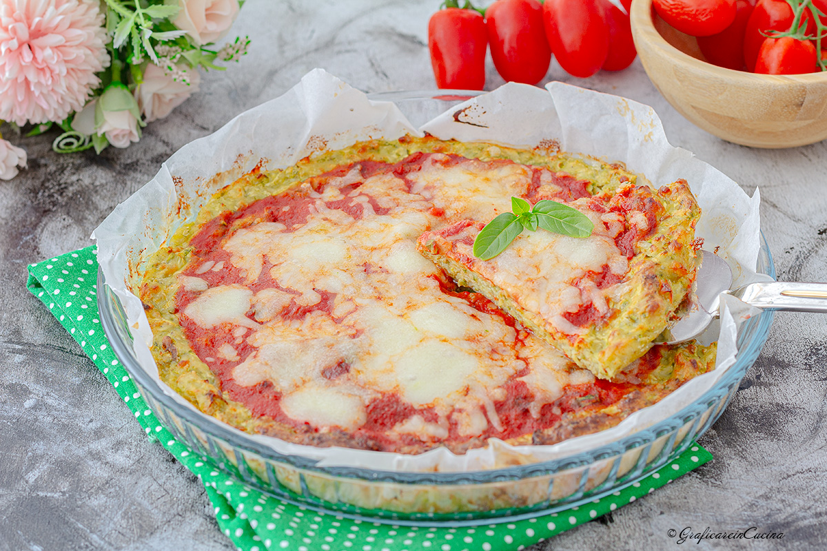 Pizza di zucchine