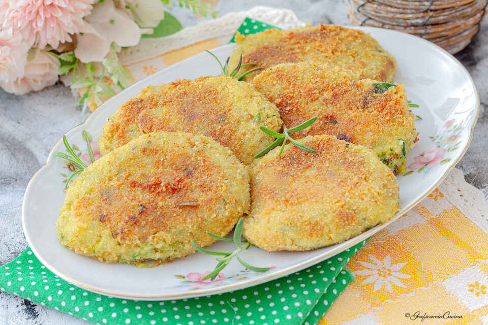 Cotolette di zucchine