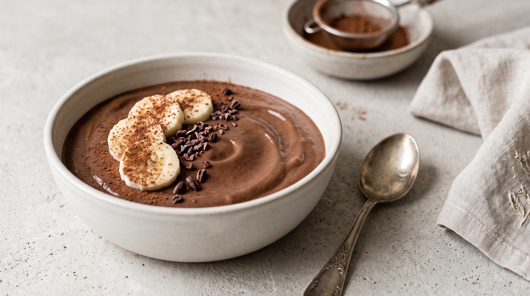 Nice Cream Banana e Cacao: Gelato Finto Senza Zucchero