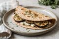 Piadina Integrale con Melanzane Grigliate e Caprino: Pranzo Veloce e Sano