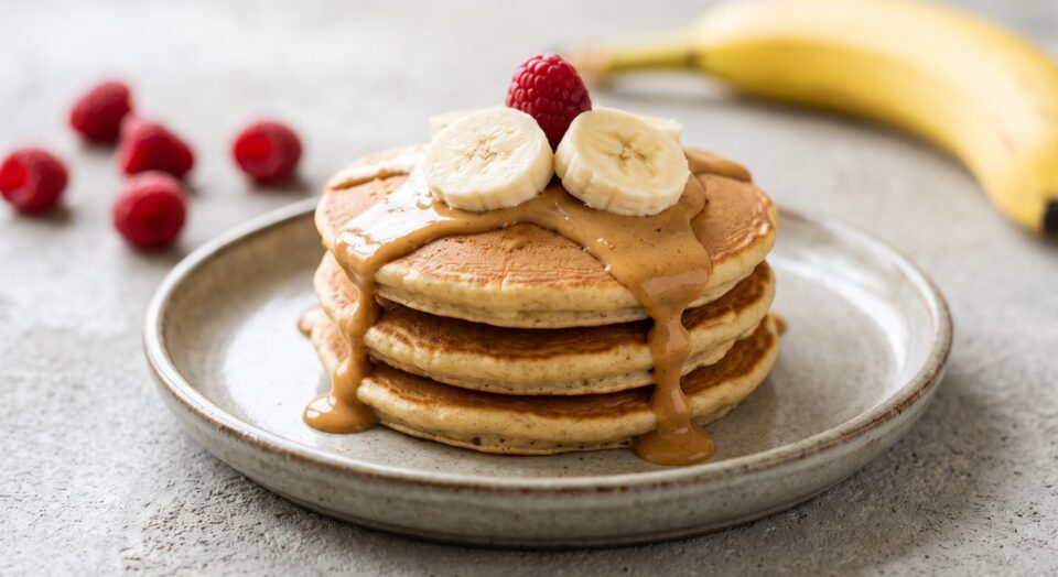 Pancake 3 ingredienti: colazione fit in 5 minuti