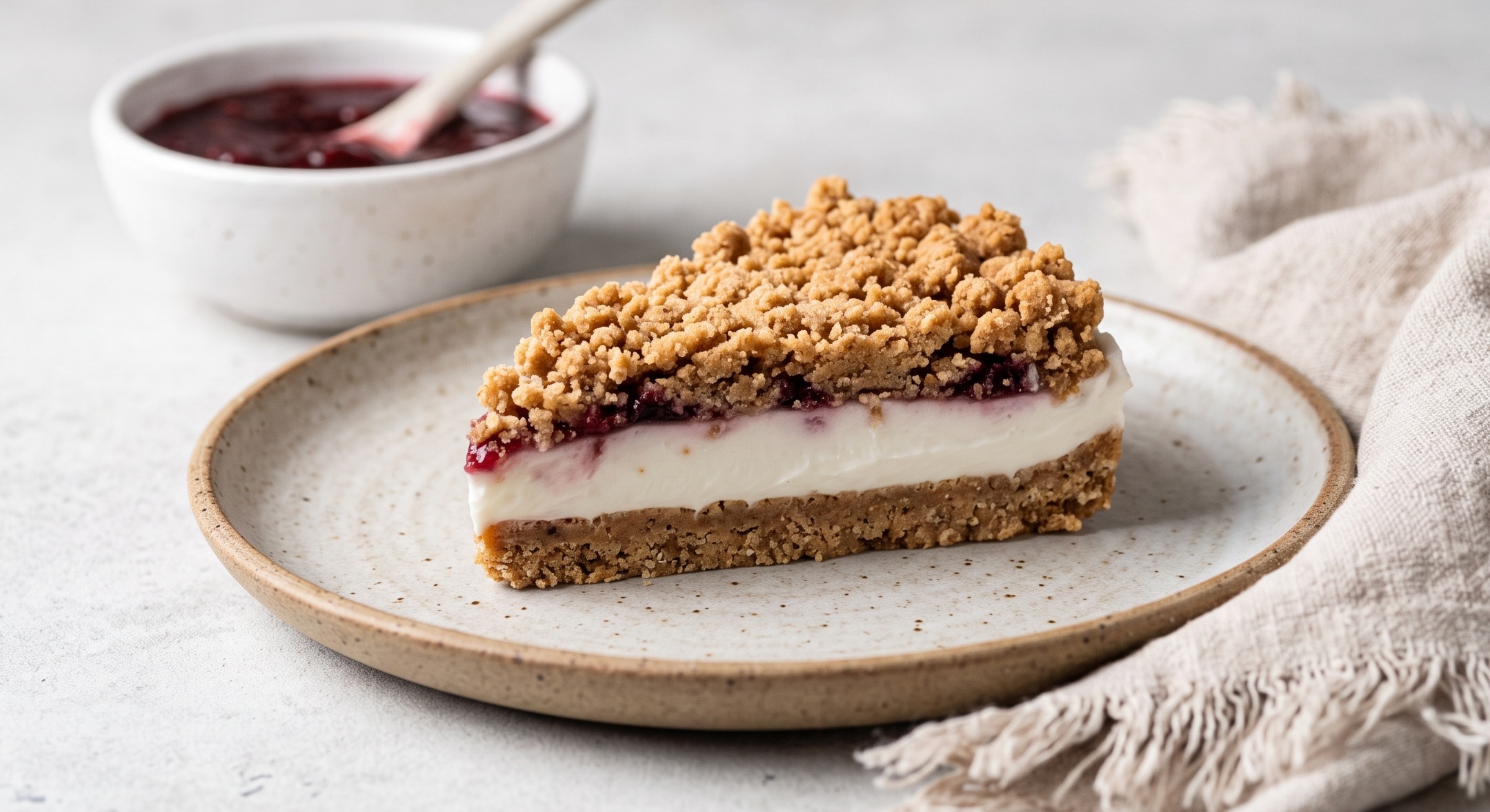 Sbriciolata fit senza cottura: ricetta veloce | Healthy ma Buono