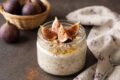 Overnight oats fichi e miele: la colazione autunnale più semplice e cremosa