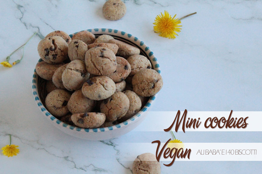 Mini cookies vegan