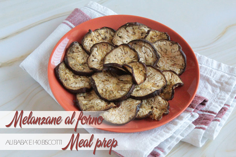 Melanzane al forno-meal prep