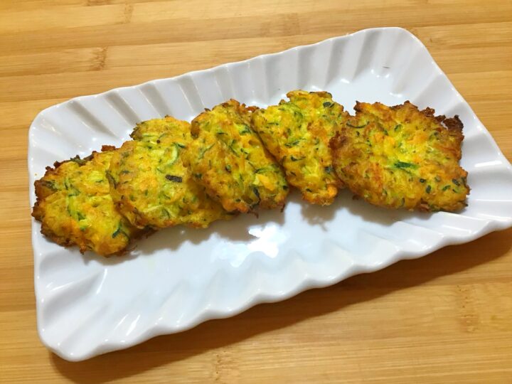 frittelle facili di carote e zucchine