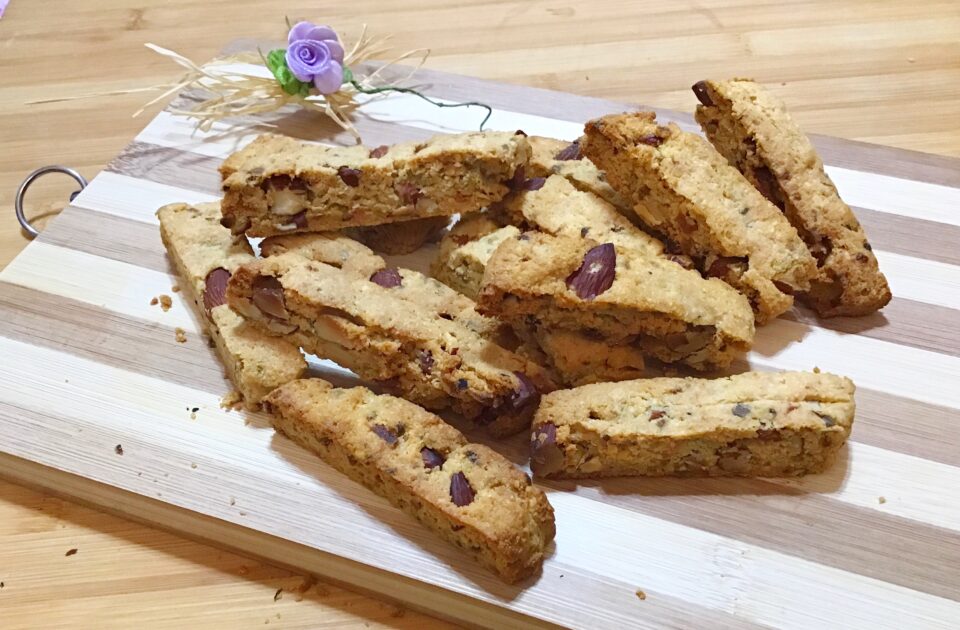 Cantucci salati keto