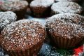 Muffin al cioccolato fondente senza burro leggeri e digeribili