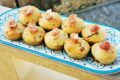 Muffin salati al prosciutto crudo Pepato Monte Arci e porri