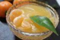 Crema al mandarino aromatizzata con zenzero