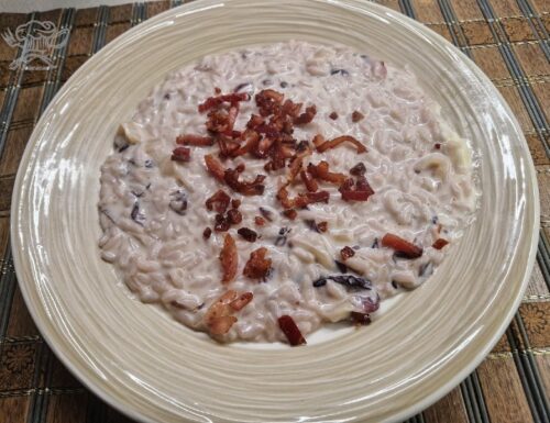 Risotto radicchio e mascarpone