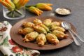 Fiori di zucca ripieni al forno: la ricetta keto croccante e filante
