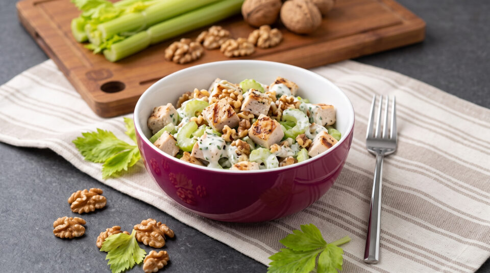 insalata di pollo cheto