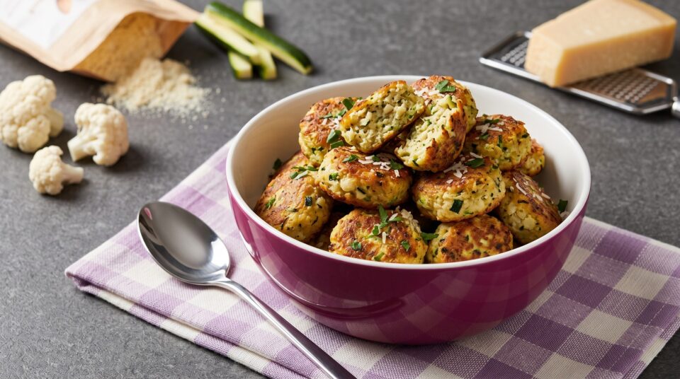 Polpette di verdure cheto