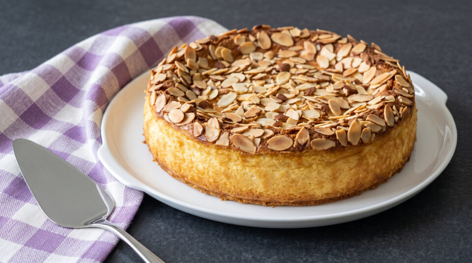 torta ricotta e mandorle