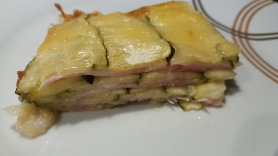 Lasagna di zucchine e prosciutto cotto · La cucina di elsa's blog