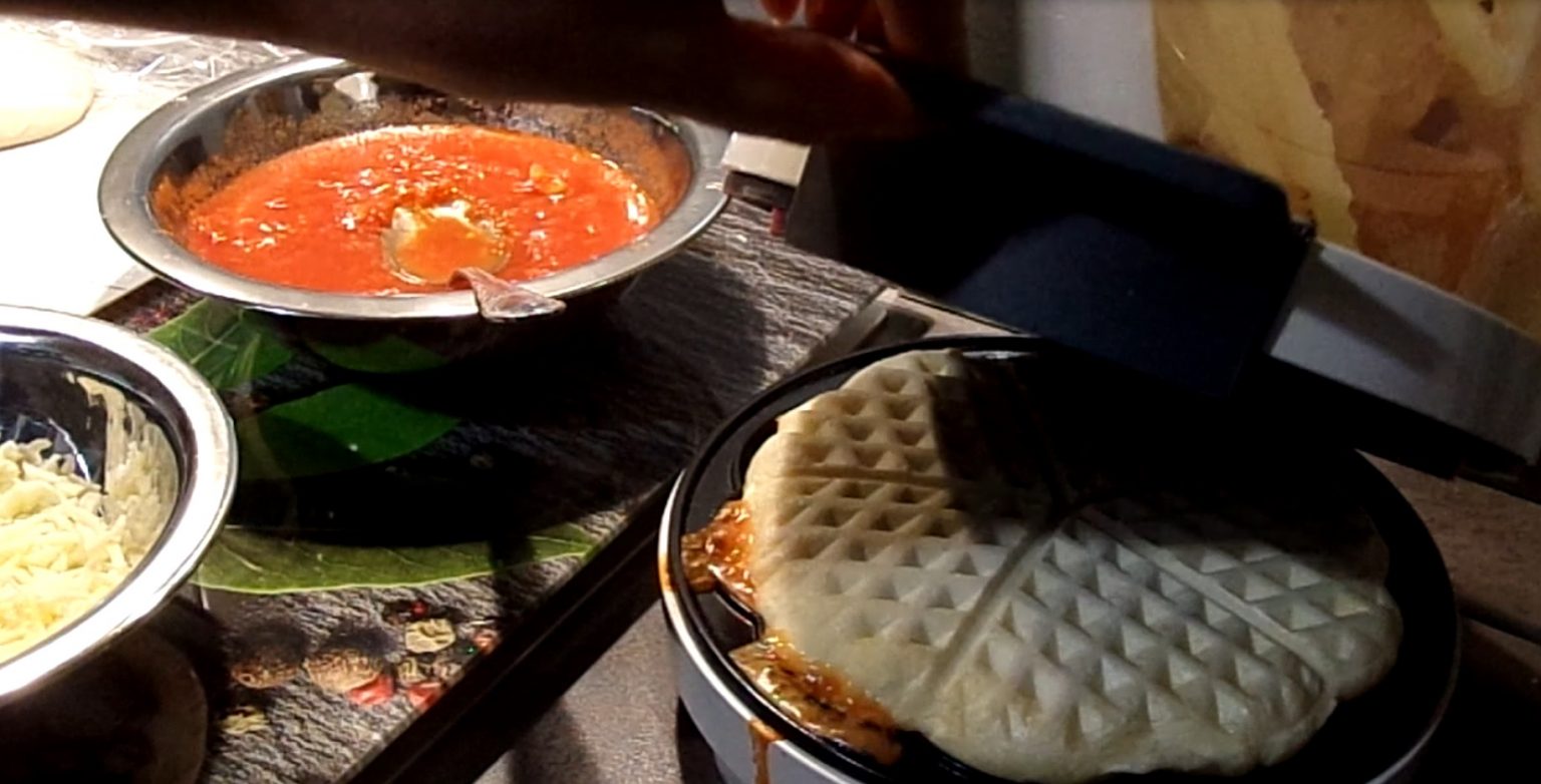 Pizza waffel ripieni · La cucina di elsa's blog Pizza waffel ripieni · La cucina di elsa's blog