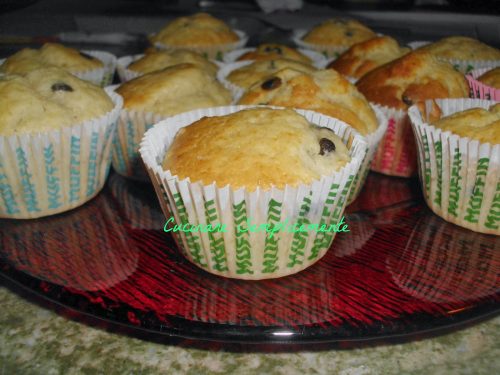 Muffin con gocce