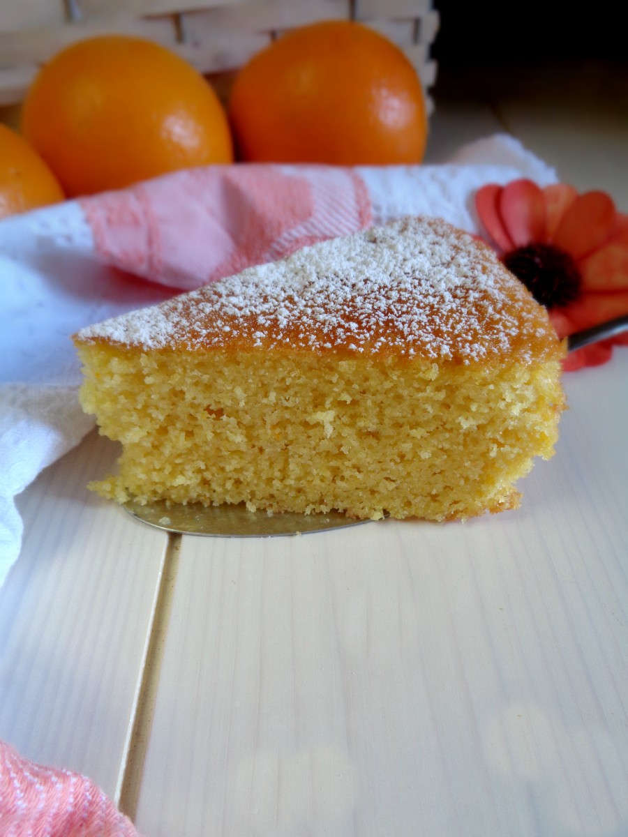 Torta all'arancia ricetta