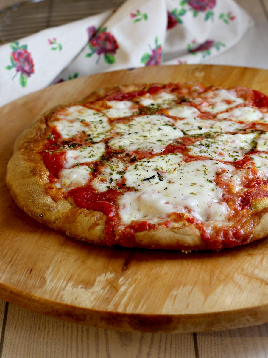 Pizza senza lievito ricetta